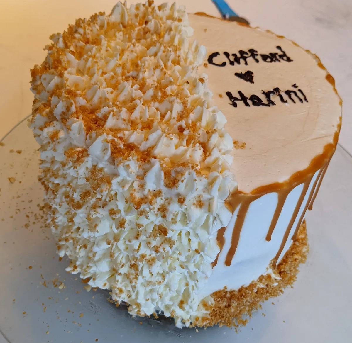 Butterscotch cake
