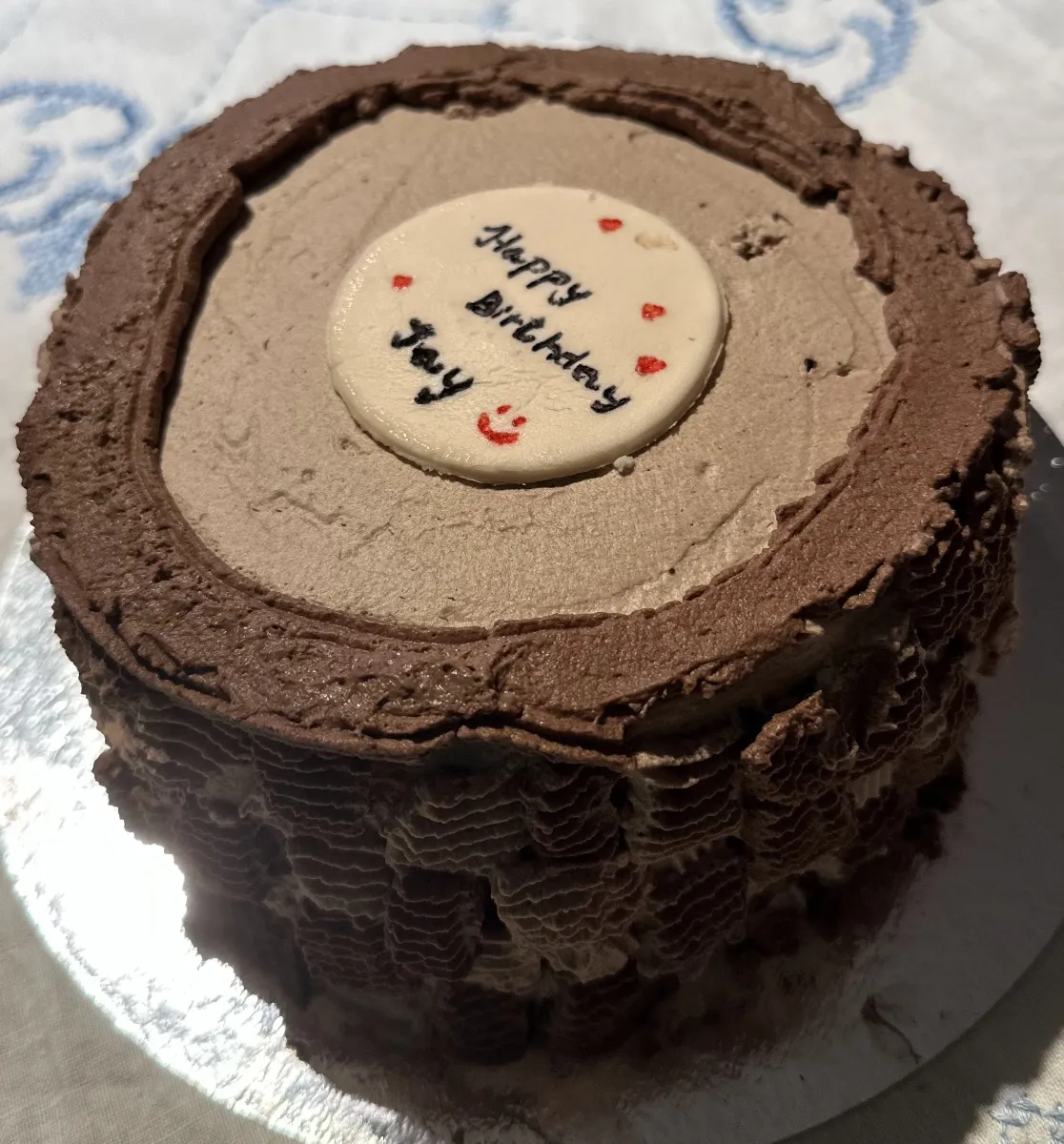 Rich chocolate cake
